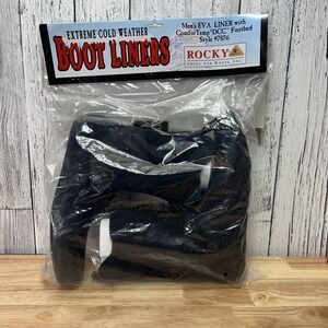 Rocky Neoprene Boot Liners Men's Eva Style 7876 Mens Size 12  Extreme Cold New